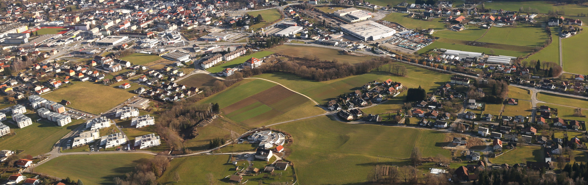 Zersiedelung Feldkirchen in Kärnten, Foto: Wikipedia / joadl / Cc-by-sa-3.0-at