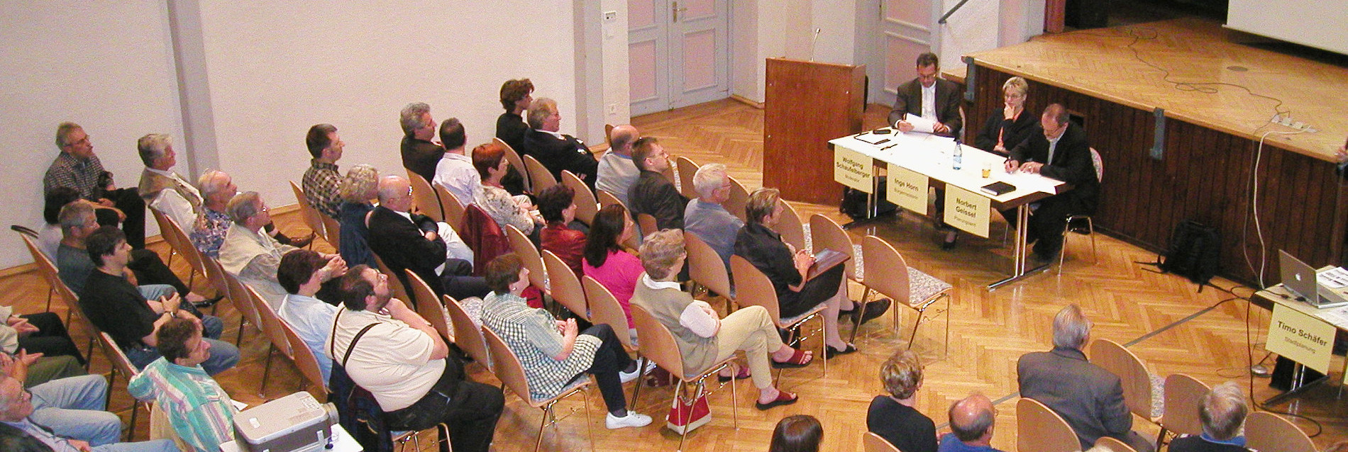 Bürgerkonferenz Stadtentwicklungsplan STEP 2020 mit integriertem Gesamtkonzept, Stuttgart. Foto: Wick und Partner