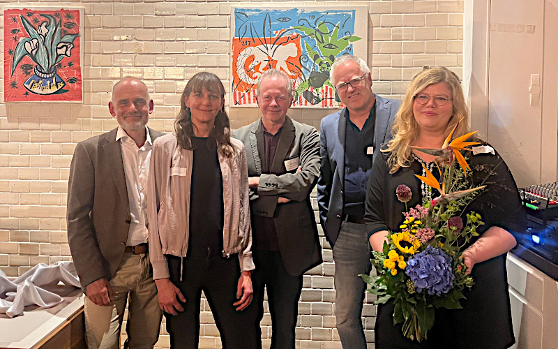 V.l.n.r.: Thomas Guba, Lioba Lissner, Eike Richter, Jörg Bresser, Sara Rusch