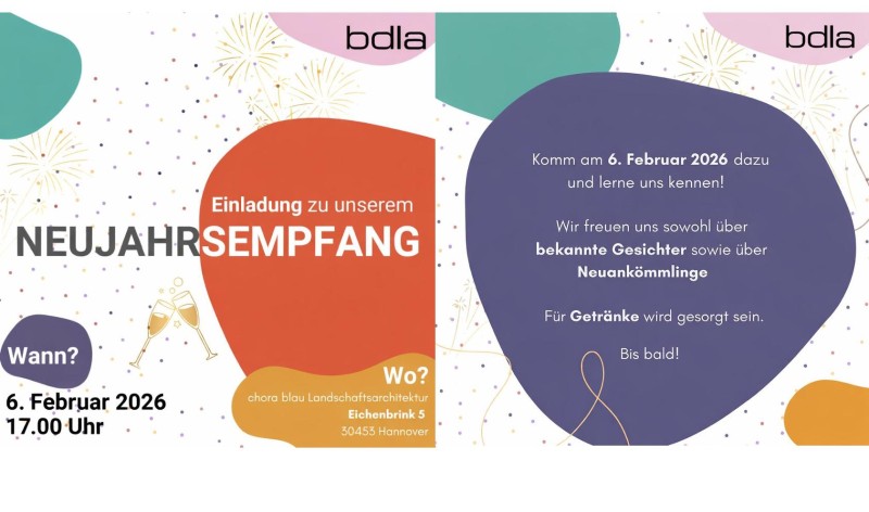 chora blau Landschaftsarchitektur